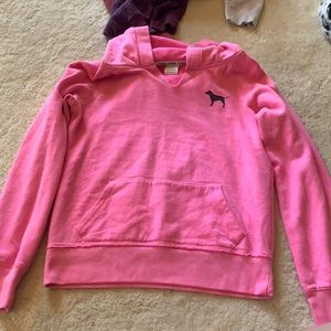 Pink hoodie